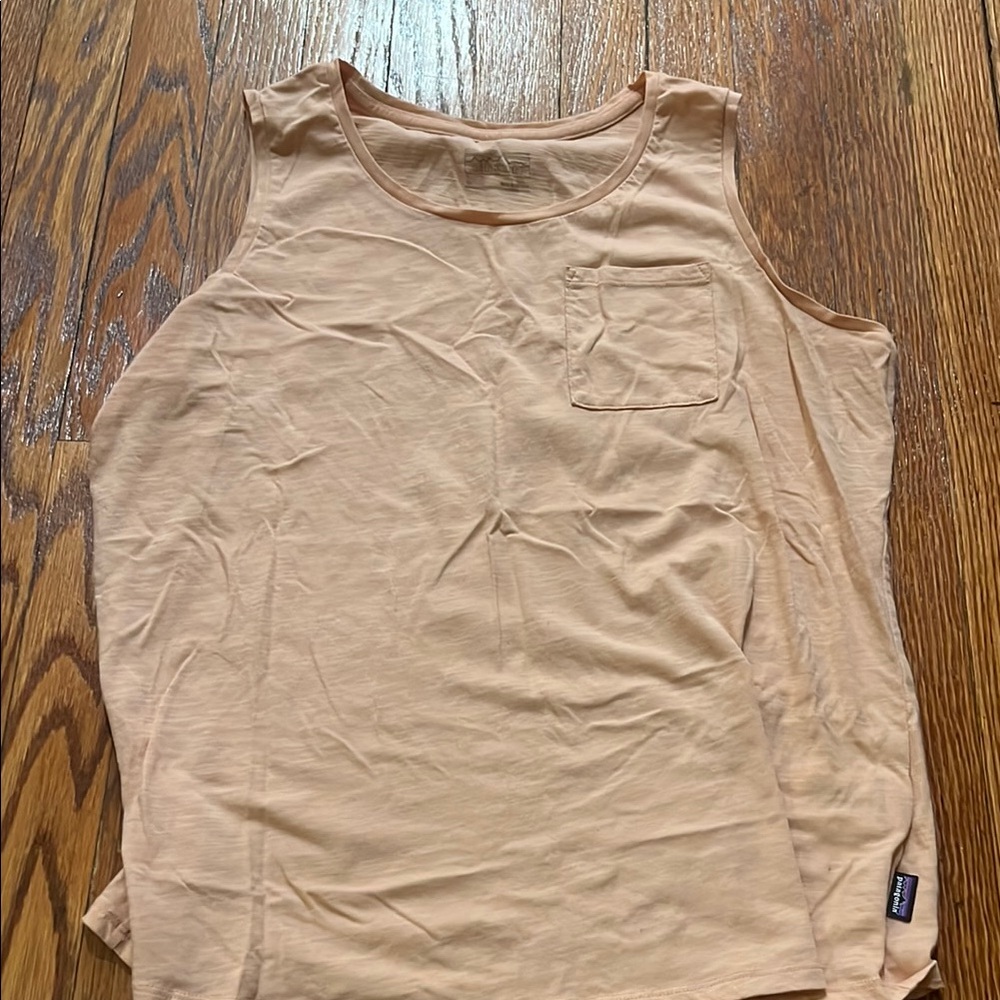 Peach Sleeveless Top